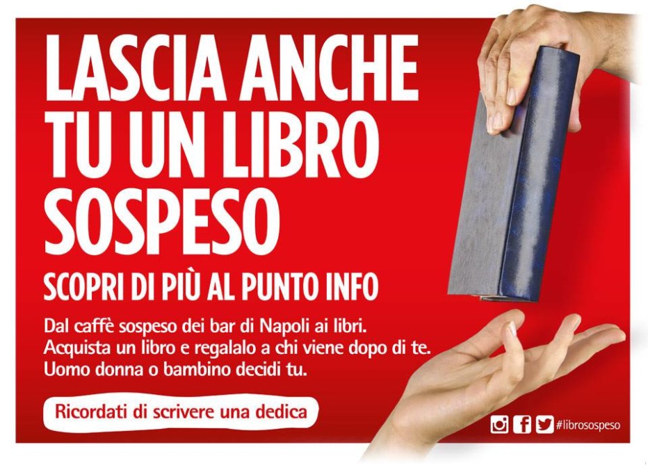 Lascia anche tu un libro sospeso….