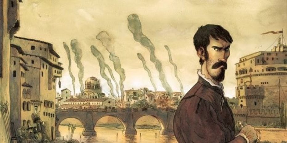 Una graphic novel su Benvenuto Cellini