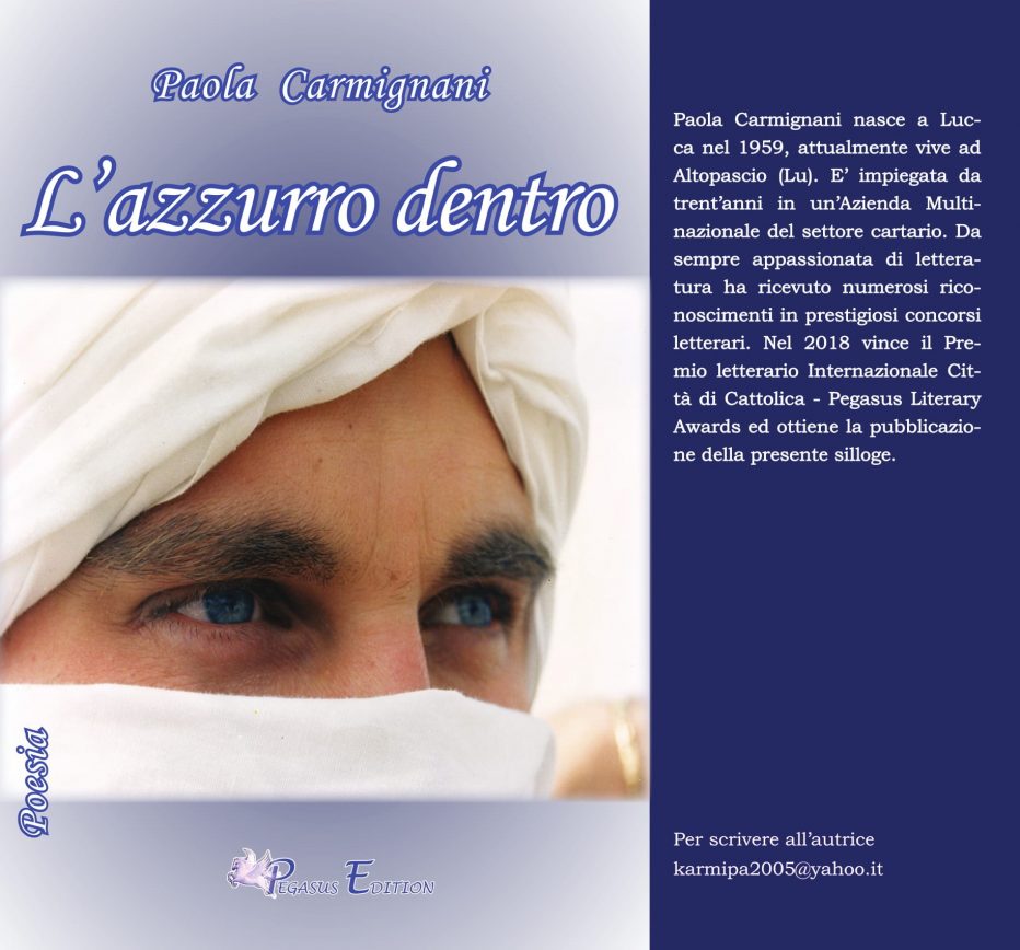 L’azzurro dentro, poesie di Paola Carmignani