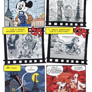 Il mito della fotografia Robert Doisneau in un fumetto