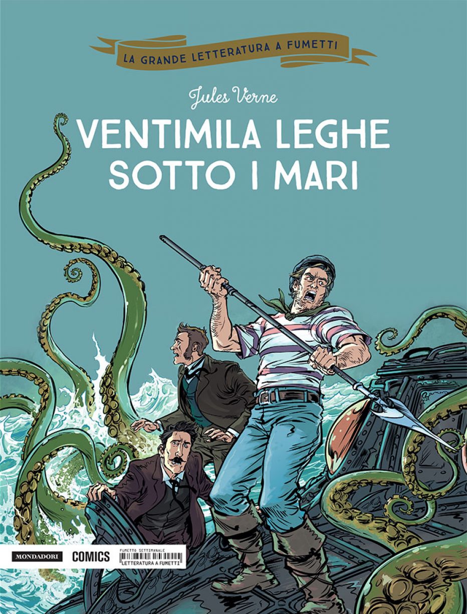 Ventimila leghe sotto i mari diventa un fumetto