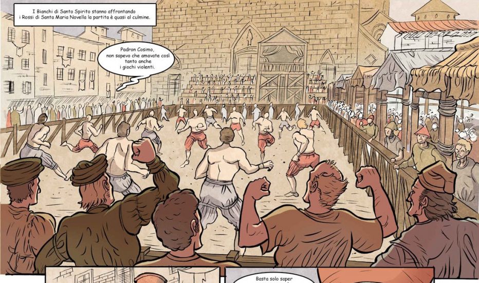 La vita di Cosimo dè Medici in una graphic novel