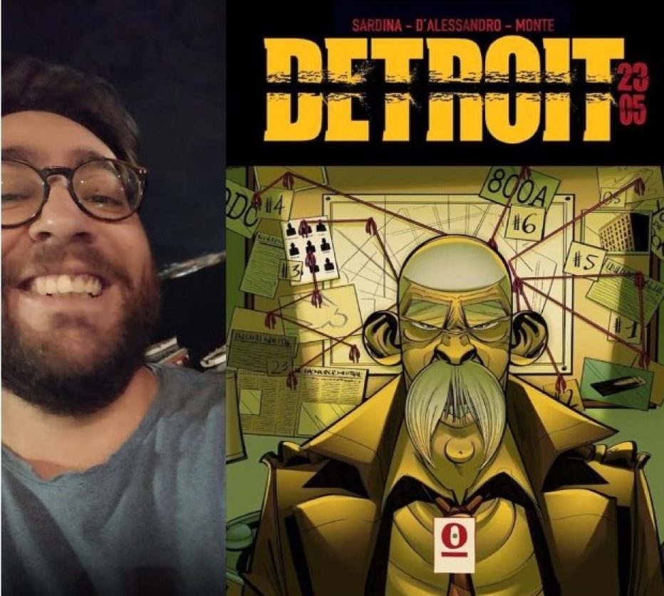 Michele Monte e il fumetto “Detroit 23/5”