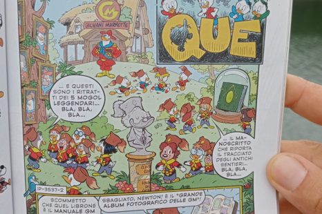 Topolino: ‘Newton Pitagorico e il questionabile Que’